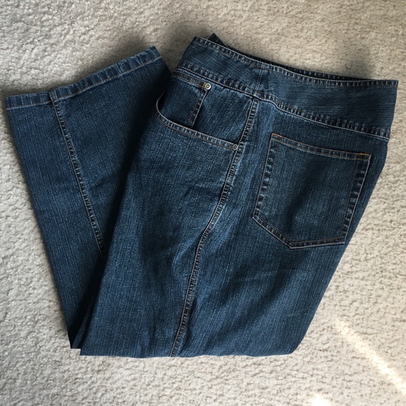 Chico’s Cropped Blue Jeans size 3 (XL) - Picture 1 of 9
